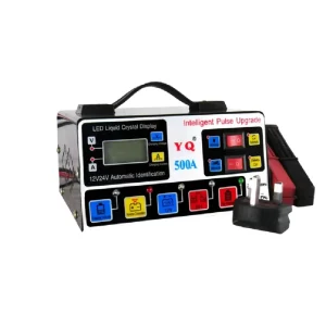 Portable Intelligent Automatic Pulse Safe Plug In Car Battery Charger Output Power 12V12A 24V8A for Cars Motorcycles