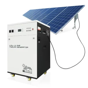 Portable Solar Generator 1000W 1500W 2000W 3000W 4000W 5000W 6000W 7000W 220V 240V for Home