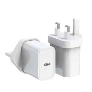 Portable USB-C PD 20W Fast Charger Adapter for iPhone 15 and 16