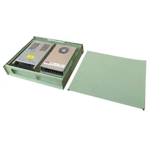 Powder Coated Aluminum Steel Enclosure OEM Fabricated Steel Housing Engineering Lighting Waterproof Box Rainproof Power Supply