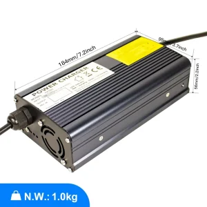 Power Adjustable 600W Universal Battery Charger for E-bike for Moped Lithium Li-ion Battery Charger