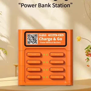 Power Bank Rental Station Fast Charging With 8 Slots Easy to Use Power Bank Franchise OEM/ODM Charging