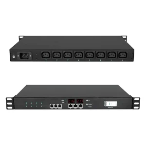 Power Distribution Unit with 8 US Outlets Metered & Scheduled Control Smart PDU