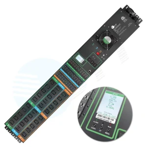 Power Distribution Unit with Independent Circuit Breakers and Remote Control Capability