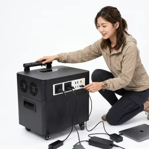 Power Station 3500W 3046WH Pure Sine Wave Solar Generator Portable Energy Storage Power Supply for Outdoor Use