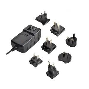 Power Supply Detachable Plug Power Adapter 9V 10V 12V 3A Interchangeable Plug Power Universal Travel Charger Adapter