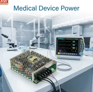 Power Supply HRP-75-36 75W High Efficiency Single Output 36V 2.1A PFC Function Low Profile Design