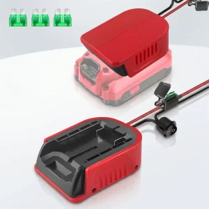 Power Wheel Adapter for 18V Lithium Batteries Robotics RC Truck Battery Converter