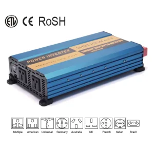Power inverter DC 12V to AC 220V 5000W peak power 10000W