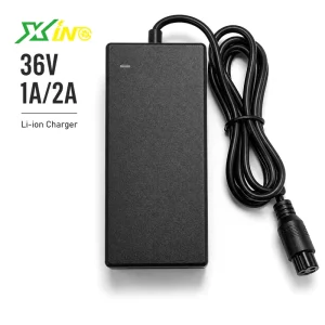 Professional 36V Lithium Battery Charger Electric Drift Car Smart LED Power Adapter CE RoHS FCC Certified Safe High Quality 2A