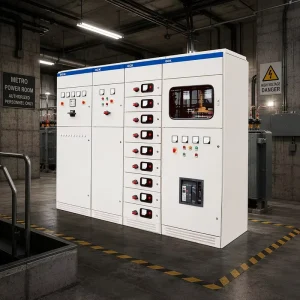 Professional GCK Series LV Electrical Cabinet 380V 30kA Withdrawable Drawer Interchangeable for Mining Marine 660V System