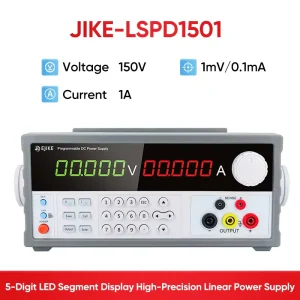 Programmable DC Bench Power Supply 30V 3A Low Ripple High Accuracy List Sequence Test 100 Sets Data Storage Multi Protection