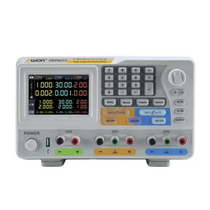 Programmable Linear DC Power Supply ODP6033 Three Adjustable 60V/3A x 2, 6V/3A Resolution 1mV1mA