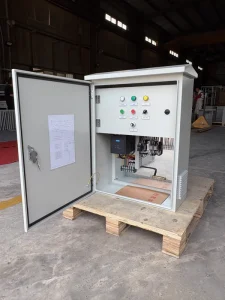 Pump House IP54 Dustproof With Cooling Fan Single Pump Variable Frequency Water Control Cabinet