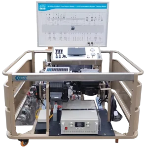 Pure Electric Vehicle Heat Pump A C and Heating System Training Bench