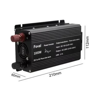 Pure Sine Wave DC to AC Inverter Board 12V to 220V 1000W 1500W 2600W 24V 48V Power Converter for RV Boat Solar System