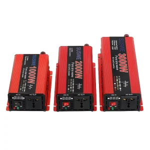 Pure Sine Wave Power Inverter DC 12V 24V to 220V 2200W