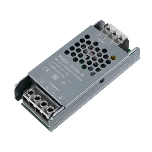 Q Series 60W Slim LED Switching Power Supply Original 24 Volt LED SMPS with 12V 24V Output Current Driver