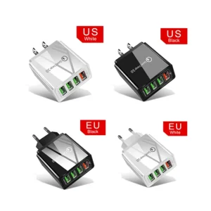 QC3.0 18W 9V 2A Micro USB Quick Wall Charger Adapter and Travel USB Charger