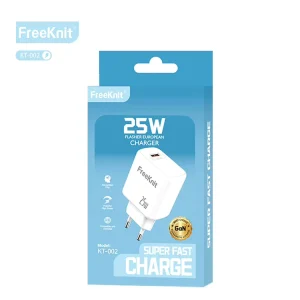 QC3.0 EU Port Power Adapter Mini Portable USB Fast Charging 25W PD Travel Wall Charger