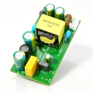 QIDA 24W AC-DC Industrial Automation Open Frame Isolated Power Supply Board 100-260VAC 12V 2A Triple Output High Efficiency