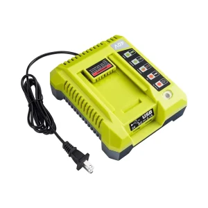 QIYUN RYO-40V Plug-In 40V Lithium-ion Battery Charger for Ryobi 90-130V Input 40V 1.8A Output