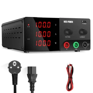 R SPS10010 100V 10A 1000W Programmable Black Laboratory Regulator DC Power Supply for Phone PCB Repair