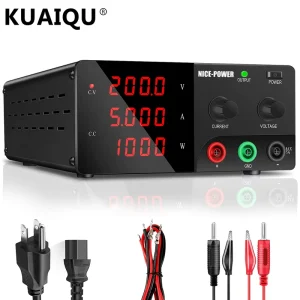 R SPS2005 1000W 200V 5A Switching DC High Power Supply with Output ON OFF Button for Industrial Electronic Test