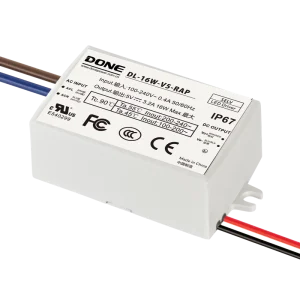RAP Series 16W 5V IP67 Waterproof Class II LED Driver Landscape Outdoor Signage Lighting Power Supply 3-Year