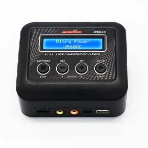 RC Charger 2S 3S 4S LiPo LiHV LiFe Lilon Battery Charger Ultra Power Original Factory UP60AC 60W 6A AC Chargers