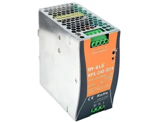 RPS 240 24 240W 24V Dual Output DIN Rail Switching Power Supply 220V Input for Power Distribution Cabinet 10A 24VDC