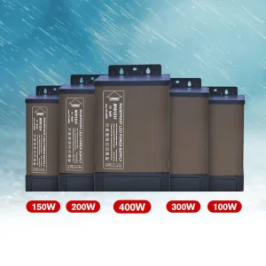 Rainproof 60W-1000W Switching Power Adapter 12V AC/DC Module 400W LED Power Supply