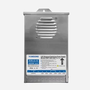 Rainproof Single Output Industrial AC DC Power Supply MInI400WDC24V IP64