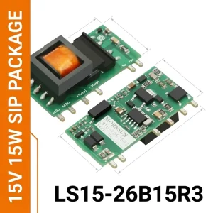 Ready to Ship Reliable Switching Power Supply LS15 26B15R3 15V 1A 176 528VAC 3600V Isolation AC DC Module