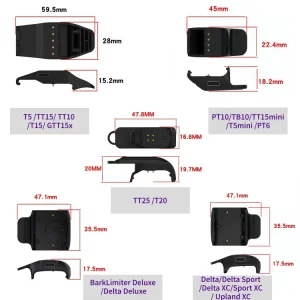 Replacement Watch Charger Dog Shock Training Tracking Collar Charger for Garmin T5 TT15 TT10 T15 GTT15x