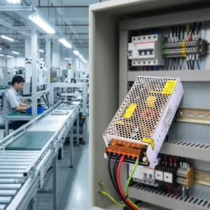 S-120-5 Industrial AC-DC Power Supply 5V Output 0-24A 85-264VAC Input 81% Efficiency Overvoltage/Overload/Overcurrent/Short
