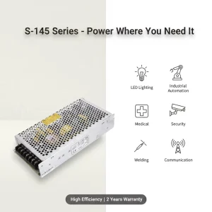 S 145 15 144W 12V AC DC Switching Power Supply for CCTV Industrial Equipment