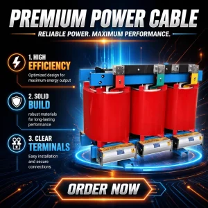 SCB11 Dry-Type High Voltage 11KV Power Transformer 50Hz Three-Phase MV&HV Transformer