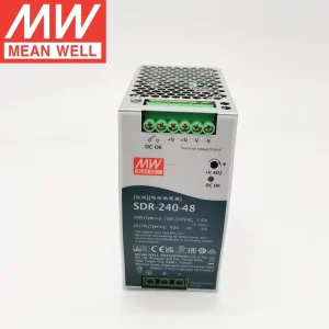 SDR-240-48 48V 5A 240W Industrial DIN Rail Switching Power Supply with PFC Function