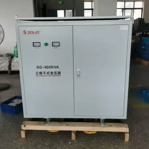 SG 600KVA Three Phase Transformer Input 380V Output 440V Customizable for Any Voltage