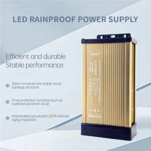 SKD Rainproof 700W 12V 24V AC-DC IP45 Aluminum Housing Led Power Supply for LED Signage Lighting with BIS Switching