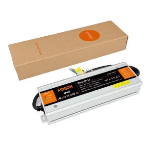 SMPS Driver for Active PFC High Power Factor Universal Input IP67 90V-264V Waterproof 12V High-Efficiency Switching LED Power Supply
