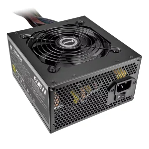 SMPS PSU ATX Power Supply Rated 500W/600W PC Power Supply 80 Plus Bronze for Computer