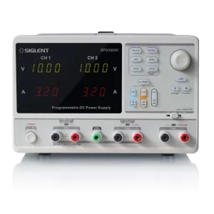 SPD3303C Programmable DC Power Supply 3-Channel 220W Triple Output Adjustable Lab Bench Power Source