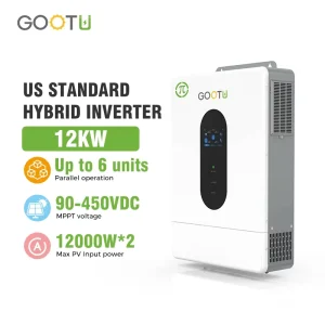 SPI Series 12kW All-in-One Hybrid Solar Inverter Parallel 8kW 10kW 12000W Dual MPPT Single Phase for PV System