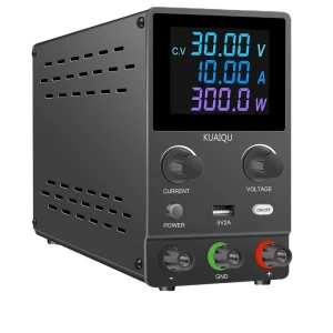SPPS-B3010D Black DC Power Supply Adjustable 30V 10A Digital Lab Bench Source Stabilized Switch Power Voltage Regulator