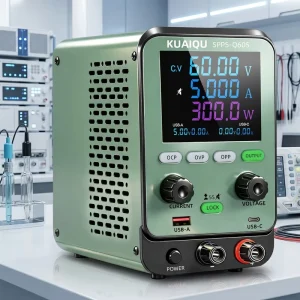 SPPS Q605 60V 5A AC DC Bench Power Supply OVP Short Circuit Protection for Lab R&D Industrial ATE Overload Testing