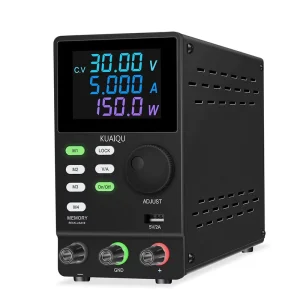 SPPS305D 30V 5A Black LCD Display Programmable Single DC Power Supply USB Port Switching Stabilized Regulator RS232 RS485