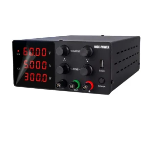 SPS W605 60V 5A Adjustable Electronic Digital DC Power Supply Adjustable Desktop Digital Display Voltage Stabilizer