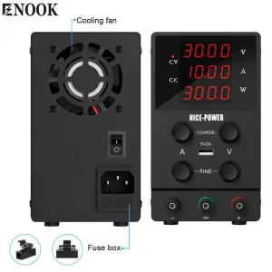 SPS3010 300W 30V 10A Variable DC Power Supply With 5V 2A Output Digital Display Bench Power Supply
